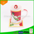 Ceramic Coffee Mug With Coaster,High Quality Ceramic Mug